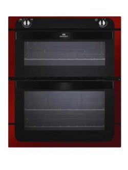 New World Nw701Do 70Cm Built-In Electric Double Oven - Red Metallic